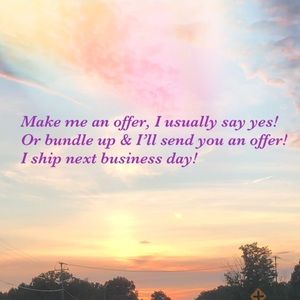 All reasonable offers considered!